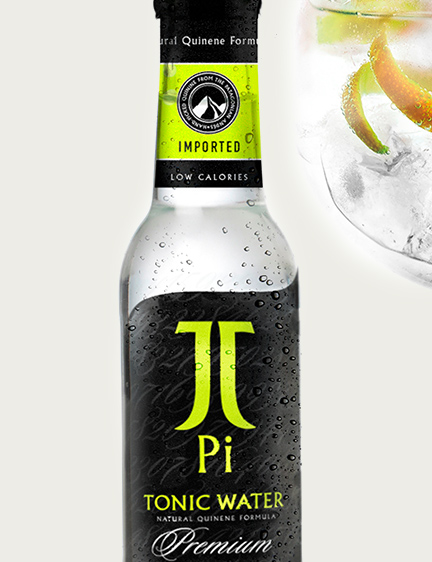 Pi: Absolutely Superior Tonic Water.